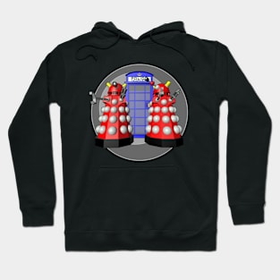 Robots After Ron Turner - Police Box Hoodie